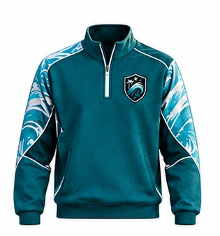 Riviera SC Quarter Zip approved fanwear preview
