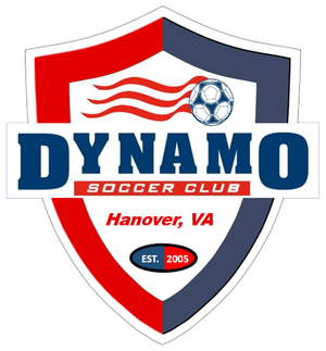 Dynamo Soccer Club official crest, Hanover VA, established 2005
