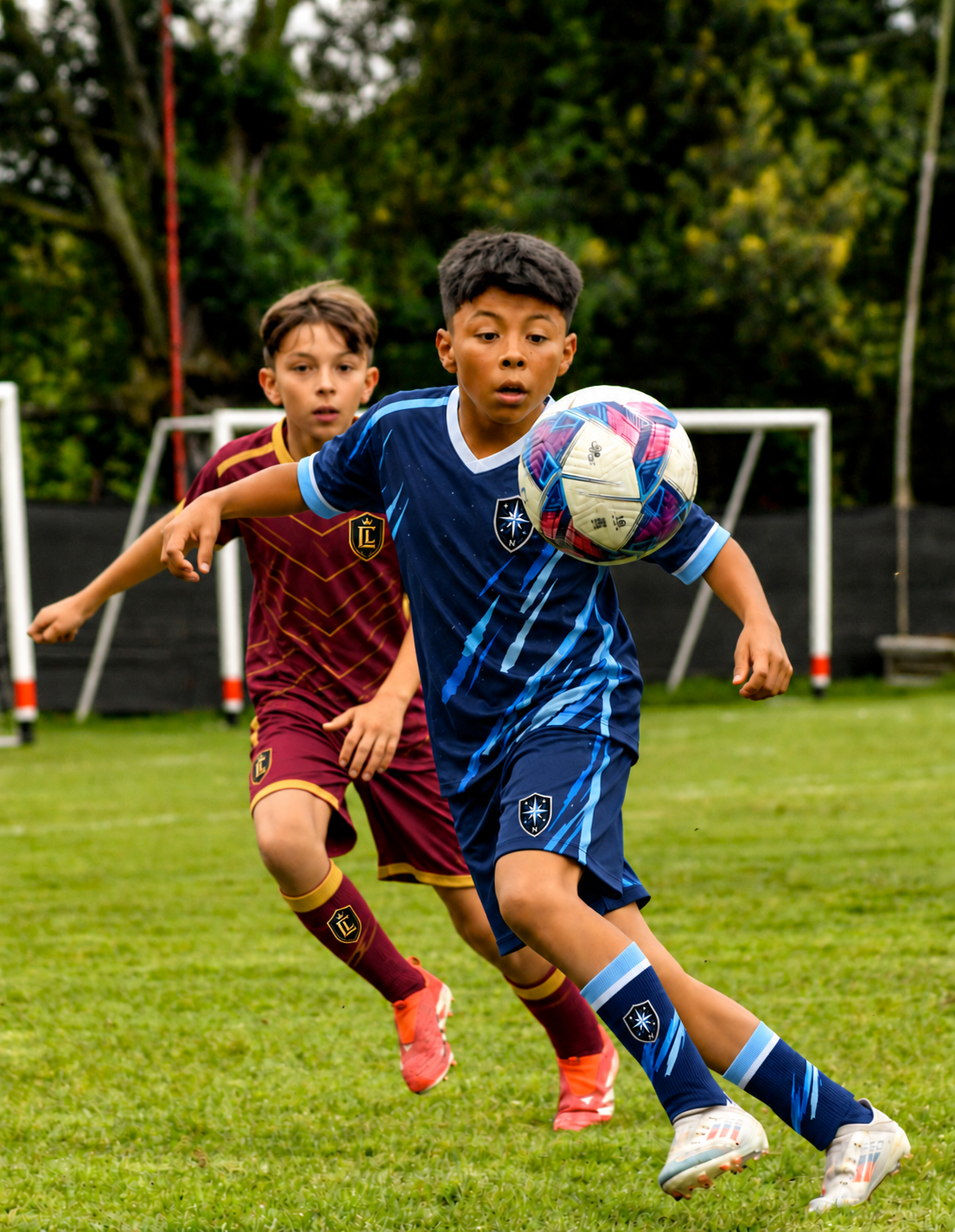 Players competing in approved Northstar and Legacy kits, program visualization